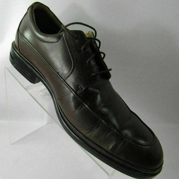 Rockport Size 9 M Brown Leather Oxfords Mens R6C24 main image 7
